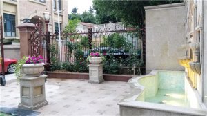 常熟美墅館，歐式花園效果圖